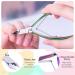 MELODYSUSIE Small C-Colorful Nail Clippers for Acrylic Nails - Rustproof Professional Manicure Pedicure Tool - Buy Online on GoSupps.com