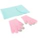 Qukaim Moisturizing Gel Hand Gloves Set Moisturizing Gel Hand Gloves Set with Spa Neck Mask Reusable Hydrating Gel Gloves Touch Screen for Cracked Skin - Buy Online on GoSupps.com