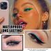 Zeabsr Blue Glitter False Eyelashes & Eyeliner Stickers - 3D Reusable Long Thick Eye Makeup - Buy Online on GoSupps.com