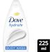 Dove Hydrate Body Wash Body Cleanser Shower Gel With Plant-Based Moisturisers For Softer Smoother Skin After One Shower 225 Ml - Buy Online on GoSupps.com