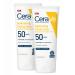 CeraVe 100% Mineral Sunscreen Spf 50 | Body Sunscreen With Zinc oxide & Titanium Dioxide for Sensitive Skin | 5 Oz 2 Pack
