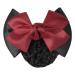 Gloryhonor Women's Hair Clip with Bow Hair Net Hair Accessory Size One Size Red One Size Red