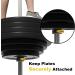 Power Guidance Dumbbells | 50mm Barbell Clamps & Collar Clips | Quick Closure for Weightlifting & Fitness Training - Durable Nylon & Rubber | International Shipping - Buy Online on GoSupps.com