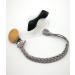 KGDUYC Soother Chains - Leather Pacifier Clips for Baby | 2 Pack Perfect Baptism Gift - Buy Online on GoSupps.com