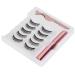 Magnetic Eyeliner & Eyelash Kit - 5 Pairs 3D No Glue Needed | Easy Application with Tweezers - Buy Online on GoSupps.com