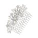 FRCOLOR goody hair clips for women bride hair clip pearl hair pin barrettes for women pearl hair barrettes hair jewels for women bridal hair clip Miss Pearlescent hair Hair