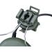Wiseonus Tactical Headset with Microphone - Waterproof Airsoft & Paintball Helmet Side-Track Headphones for Hunting Activities - Buy Online on GoSupps.com