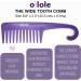 Ollole Microfiber Hair Towels Wraps 3-Pack + Wide Tooth Comb | Prevents Frizz, Dries Hair Quickly | Twist Design Pink Blue Rose | Shower Essentials for Women - Buy Online on GoSupps.com
