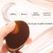 MSQ Foundation Brush - Premium Kabuki Flat Top Makeup Brush for Liquid & Cream - Black Blush Mixing Brush - Buy Online on GoSupps.com