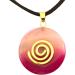 Steinfixx Premium Pink Agate Necklace | 30mm Healing Chakra Stone Donut | Unique Gemstone Jewelry - Buy Online on GoSupps.com