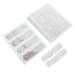 HANABASS 100pcs Band Glitter Bandages Glitter Bandages Finger Caring Bandages Scrapes Bandage Breathable Stickers Burns Bandages Belt Non Stick PVC Travel