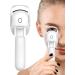 Veeteah Electric Eyelash Curler - Rechargeable Eye Lash Curling Tool | Quick Natural Curling Electric Curler 3 Heating Modes Silicone Pad Eye Makeup Tool for Long Lasting Curls White - Buy Online on GoSupps.com