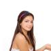 Duufin 50 Pack Colorful Satin Headbands for Girls & Women - DIY 1cm & 25 Colors - Buy Online on GoSupps.com