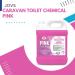 Pink Toilet Chemical Rinse 2 x 5 Litre for Motorhomes & Caravans | Eco-Friendly Odour Eliminator | Up to 50 Treatments Each - Buy Online on GoSupps.com
