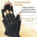 Copper Care Compression Gloves - One Pair | Copper Infused Pain Relief Hand Support - Buy Online on GoSupps.com
