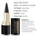 Satin Finish Waterproof Black Liquid Eyeliner Pen - Long Lasting & Quick-Drying Formula - Buy Online on GoSupps.com