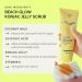 ParadiseGal Exfoliating Body Scrub Kit - Coconut Glycolic Acid Jelly Scrub (6.3oz) with Konjac Sponge & Bag | Gentle Face & Body Exfoliator with Caffeine & Vitamin E | Best for Rough Skin KP Cellulite - Buy Online on GoSupps.com