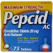 Pepcid AC Maximum Strength 150 Tablets - 2 Boxes - 20mg Famotidine for Heartburn Relief - Buy Online on GoSupps.com