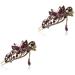 Beaupretty French Hair Pin hair for women Rhinestones Hair Clips hair for buns french pin Hairpins metal hair clips for women Rhinestones hairpin hair clips for women bride