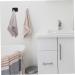 Alipis 12 Pcs No Punching Hook Wall Mount Coat Rack Bathroom Wall Hooks Wall-Mounted Hook Office Tableware - Buy Online on GoSupps.com