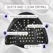 NEOMANN 280W UV LED Nail Lamp - Professional Fast Nail Dryer with 66 Lamps - 4 Timer Settings for Gel Polish - UV Nail Lamp - Buy Online on GoSupps.com