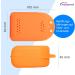 Wellsamed KFO Splint Box Green Line - 100% Recycled Orange Storage for Dental Braces & Splints | Eco-Friendly eCommerce - Buy Online on GoSupps.com