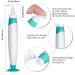 Q Grips Ear Wax Removal Tool - Safe & Soft Earwax Cleaner Kit for Adults and Kids - 16 Replacement Heads - Green - Buy Online on GoSupps.com