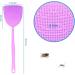 5 Pack Heavy Duty Plastic Fly Swatters with Long Handle - Assorted Colors - Buy Online on GoSupps.com