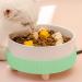 Buy Eactel Heated Animal Drinking Water Bowl - Rechargeable Pet Heater & Fountain for Cats Kittens & Puppies - Green - Buy Online on GoSupps.com
