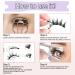 Magnetic Eyelashes Natural Look Magnetic Lashes with Applicator 2 Pair Reusable Eyelashes Magnetic Lashes Easy to Wear and Remove - Buy Online on GoSupps.com