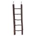 Pet Ting Natural Living Wooden Ladder With 5 Steps 26cm Birds Small pets