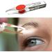 LHKJ LED Tweezer Women Eyebrow Clip with Spotlight LED Tweezers with Light Professional Tool LED Light Stainless Steel Eyebrow Tweezer Hair Removal Makeup Tools - Buy Online on GoSupps.com