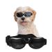 NAMSAN Sunglasses for Dogs UV Protection Glasses Waterproof Adjustable Dog Glasses for Small Dogs/Cats - Black