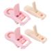 4pcs Cat's Paw Eyelash Curler Fake Eyelash Clamp Eyelashes Clip Push Type Eyelash Curler Cosmetology Kit Eyelash Curler Heated Beauty Makeup Tools Section Abs Fake Eyelashes