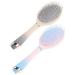 Beaupretty 2 Pieces of Hair-head skin massage device Shampoo brush scalp peeling scales brush Massage fractures Disgusting hair brushes hair-head skin massage device with handle