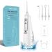 USB Rechargeable 4 Speed Water Flosser Removes Tartar Stains Teeth Cleaning Tool Portable Teeth Cleaner for Home Traveling