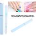 2 Colors Glass Nail File Manicure Pedicure Tool Nail Sanding File Nail Sanding Polisher.(blue) - Buy Online on GoSupps.com