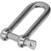 10Pcs M40 Stainless Steel D-Shackle Straight Anchor Screw Pin Chain Connector - Buy Online on GoSupps.com