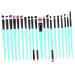 BIUDECO 20pcs Eyeliner Eyeshadow Brush Kit Kit Para Pesta as Eyeshadow Brush Makeup Brush Kit Size 1 As Shown
