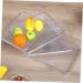 MAGICLULU Jewelry Holder Stand 1pc Transparent Tray Baking Pan Lap Trays for Eating Tea Kitchen Supplies Tableware Delicatessen Transparent Color 32x25cm - Buy Online on GoSupps.com