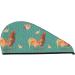 Rooster & Hen Microfiber Hair Towel | Soft Super Absorbent Quick Dry Wrap for Women | Ideal for Long Curly & Thick Hair - Buy Online on GoSupps.com