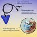 Sensory Chew Necklace for Kids - 5 Pack Blue Silicone Chew Toys for ADHD, Autism, Anxiety - Reduce Fidgeting in Boys, Girls, Adults & Children - Buy Online on GoSupps.com