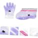 Mikinona 2 Pairs Wax Gloves Wax Cover Kit Paraffin Wax Feet Film Wax Hand Cover Hand Moisturizing Kit Beauty Hand Wax Cover Close Friends Set of Feet Spa Purple Non-woven Fabric - Buy Online on GoSupps.com