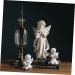 Alipis Decor Resin Crafts Reading a Book Staue Figure Unique Angel Ornaments Accessories Jam Dining Table - Buy Online on GoSupps.com