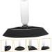 BUGUUYO Turtle Drinker Lizard Water Bowls Automatic Lizard Waterer Pet Food Feeder Reptile Reptisoil Plastic 17X17X3.5CM Black - Buy Online on GoSupps.com