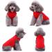 3pcs Dog Shirts Pet Clothes Set for Small Dogs and Cats - Sleeveless Puppy Vest T-Shirt Costumes in Medium Black+Grey+Red - Buy Online on GoSupps.com
