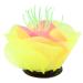 VOCOSTE Aquarium Simulation Coral Water Flower Silicone Yellow