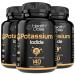 Health Dose Potassium + Iodide (KI) Tablets 130mg 140 Tablets for Thyroid Support Cellular Metabolism & Electrolyte Balance Non-GMO Gluten-Free GMP Certified Pack of 3
