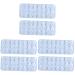 SEWACC Resin Molds Resin Jewelry Molds 6 pcs Silicon Earring Resin Earring Pendant Mould Jewelry Making epoxy molds Pendant Casting molds Jewelry epoxy Resin Silicone Gummy Molds Handmade Earrings Whitex3pcs 5.8X14.5CMx3pcs