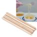 GOOD STUFF Disposable Wooden Spatulas - 50 Pack | 14.5 x 0.5 cm | Eco-Friendly Kitchen Tools for Cooking & Baking - Buy Online on GoSupps.com